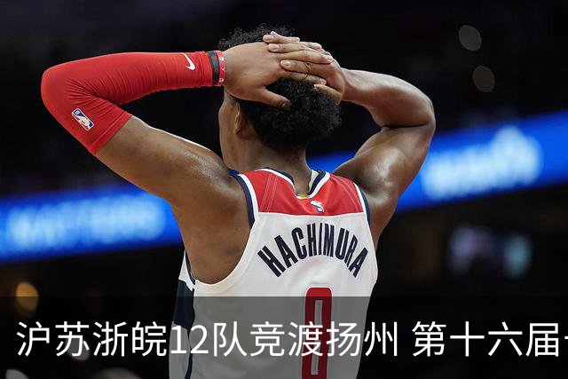 沪苏浙皖12队竞渡扬州 第十六届长三角龙舟赛擂鼓开桨
